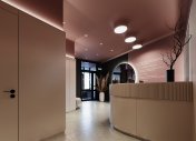 Дизайн вестибюля косметологического центра, 
салон красоты